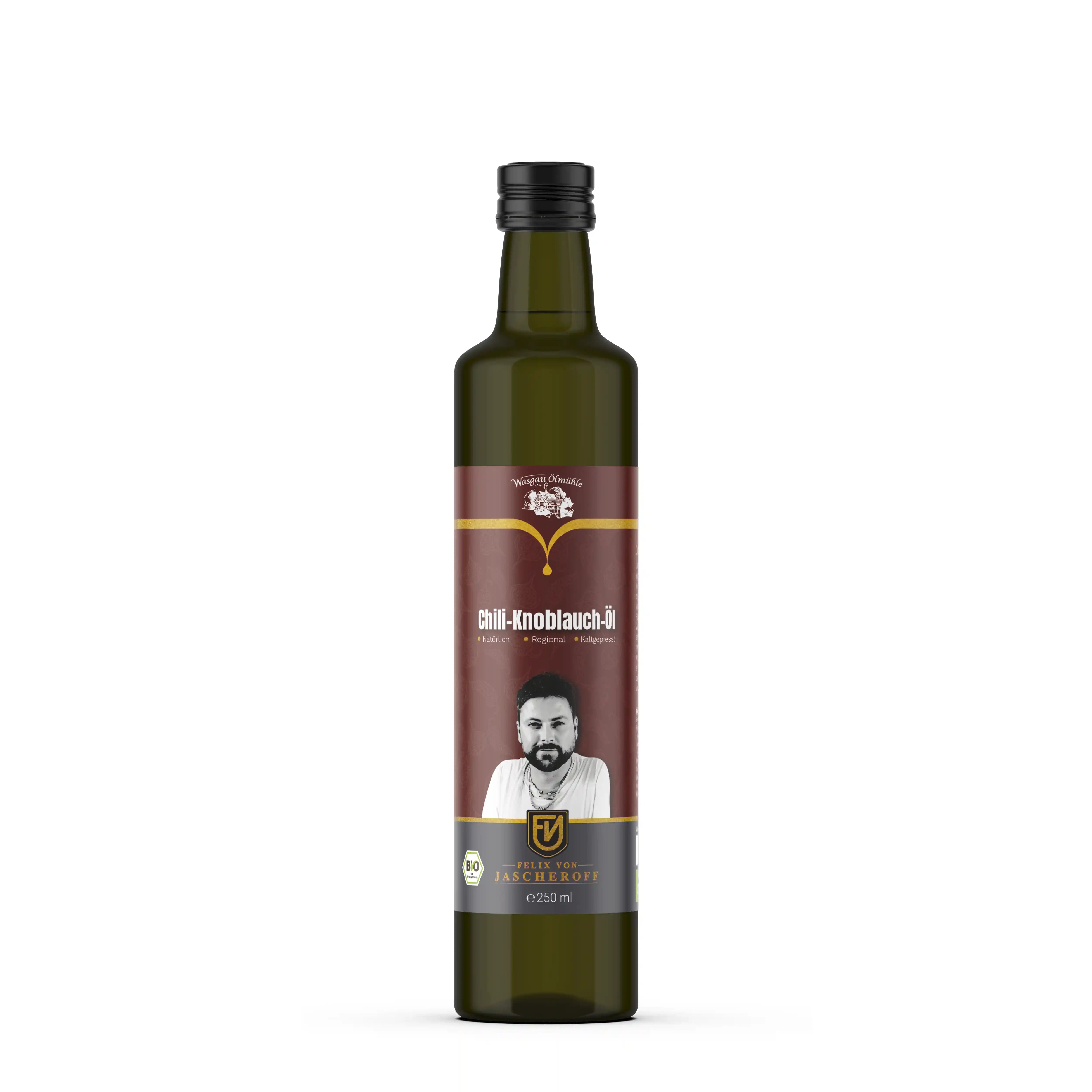 knoblauch aufbewahren öl Bio Chili-Knoblauch-Öl