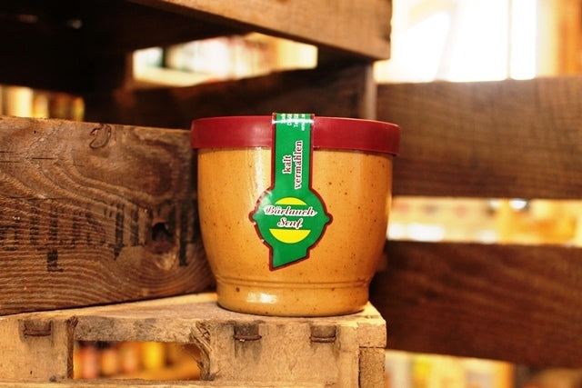 Bärlauch-Senf 250ml – Hollerbusch Pfalz Bärlauch-Senf 250ml – Hollerbusch Pfalz