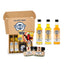 Chiliheld Feuerkuss 5-teiliges Chili Geschenkset mit Ölen & Gewürzen | Geschenkfertig verpackte Chili Genussbox, Chili Gewürze Set 
