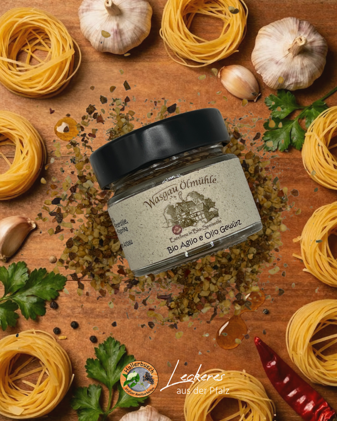 Bio Aglio e Olio Gewürz