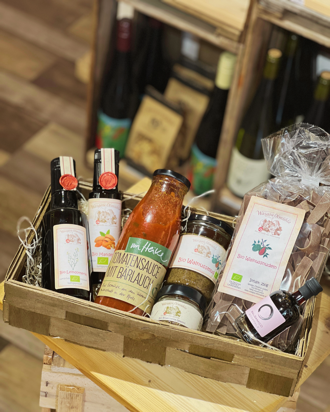 Pfälzer Geschenk Set "Vun allem äbbes"