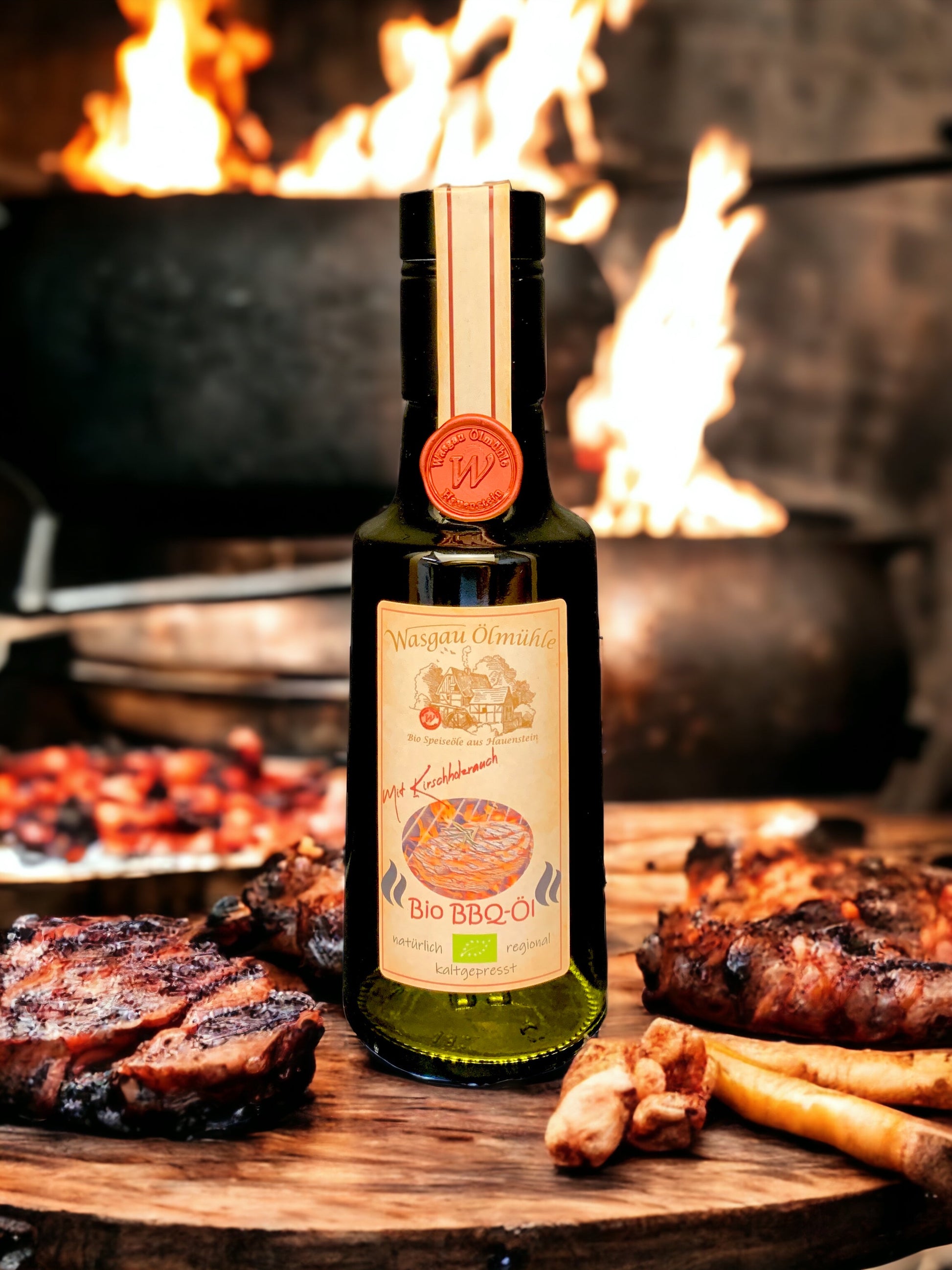 Bio BBQ Öl der Wasgau Ölmühle