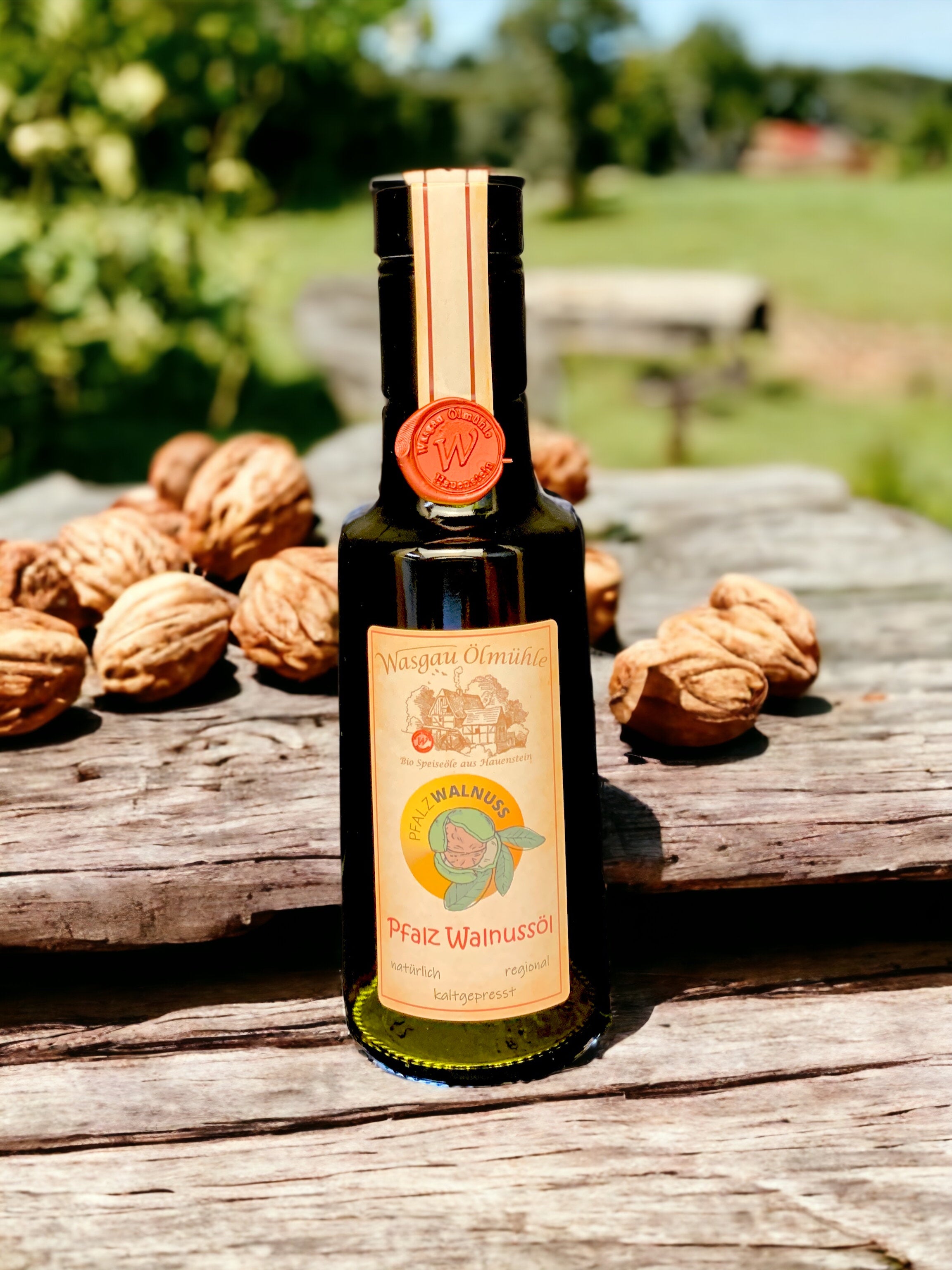 "Pfalz Walnuss" - Walnussöl – Hollerbusch Pfalz "Pfalz Walnuss" - Walnussöl – Hollerbusch Pfalz