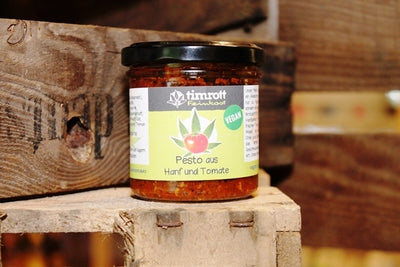 Pesto aus Hanf & Tomate 140ml