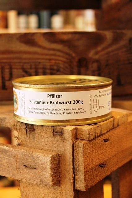 Pfälzer Kastanienbratwurst 200g