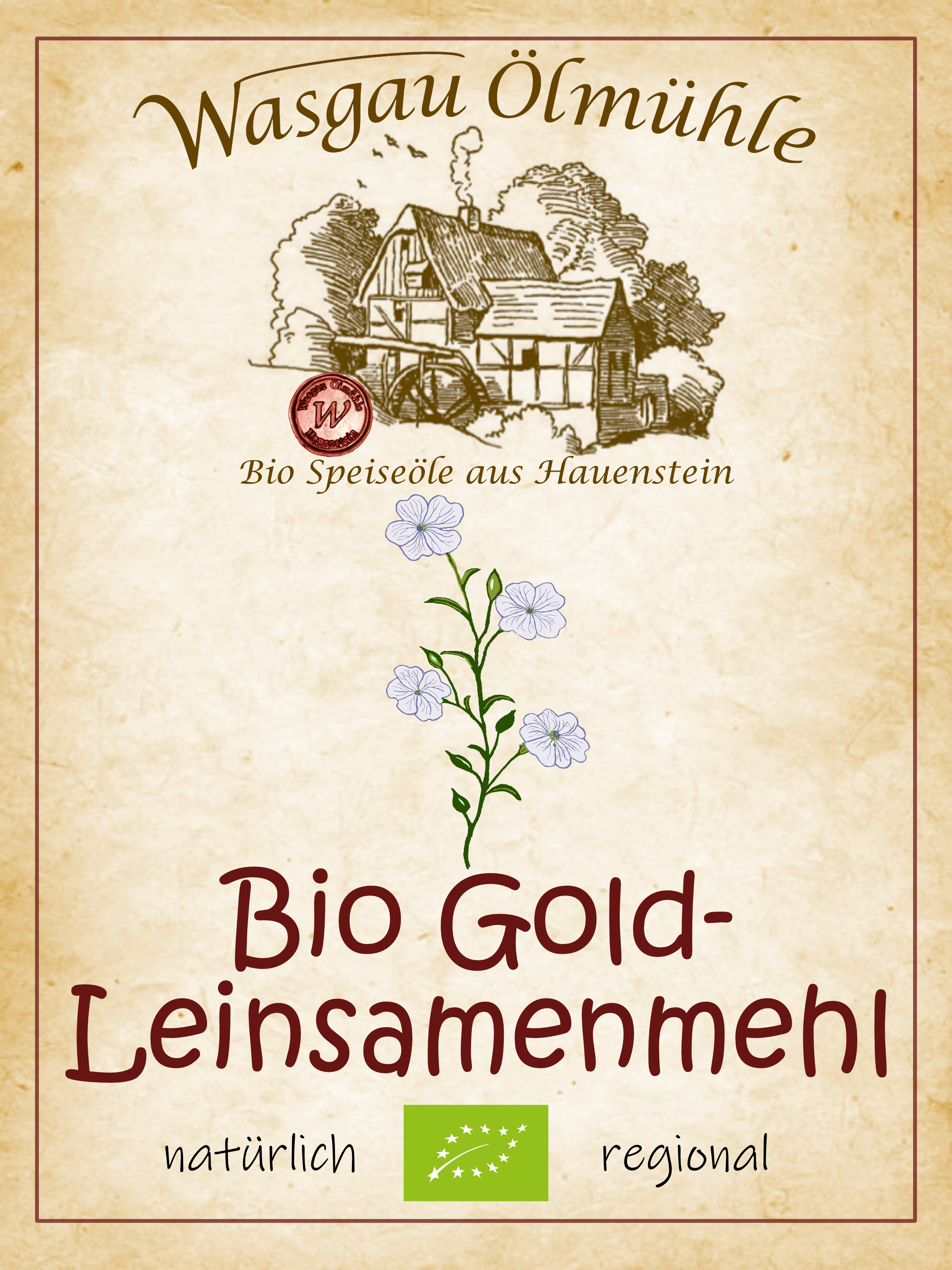Bio Leinsamenmehl "Gold" 400g